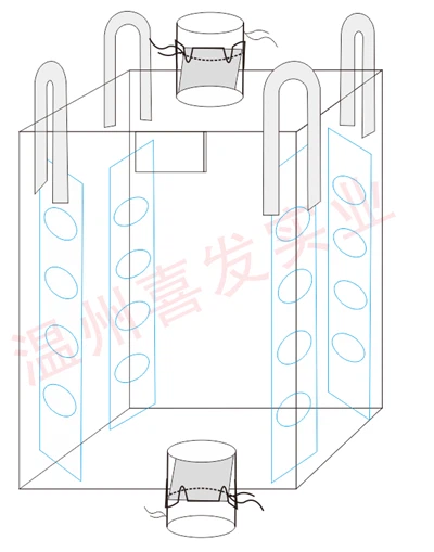 Тонна чанта с преграда