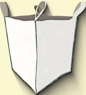 Експортирана голяма чанта FIBC за опаковане на сол